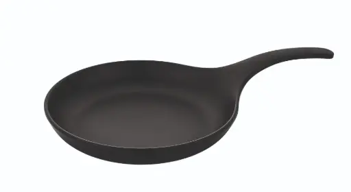 [B98238021N] Sartén degustación Terra negra melamina 21x37x3,5 cm