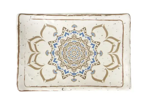 [B982010] Fuente de melamina Shamiana 27,5x19x3 cm