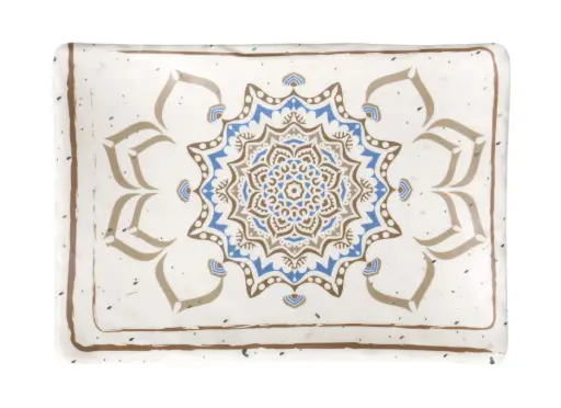 [B982011] Fuente de melamina Shamiana 19x13,5x2 cm