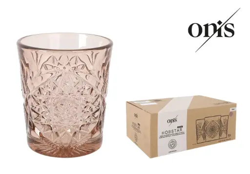 [ON1006368] Vaso Hobstar Rosa Bajo 35 Cl.