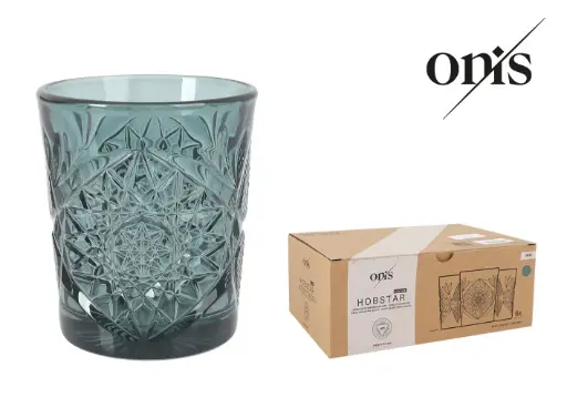 [ON1006365] Vaso Hobstar Verde Bajo 35 Cl.