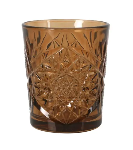 [ON1006369] Vaso Hobstar Ocre Bajo 35 Cl.