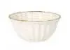 [B1506013C] Ensaladera Azacan Acanalada Beige 1 L. 18X8 Cm.