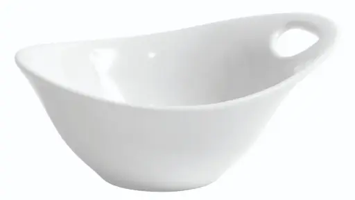 [B4287R] Bol Perpignan porcelana blanco 12x10x5,5 cm / 14 cl