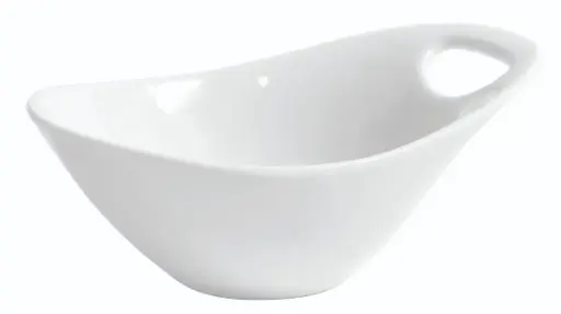 [B4288R] Bol Perpignan porcelana blanco 11,5x8x4,5 cm / 9 cl