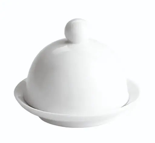 [B809] Mantequillera porcelana 9x7,5 cm