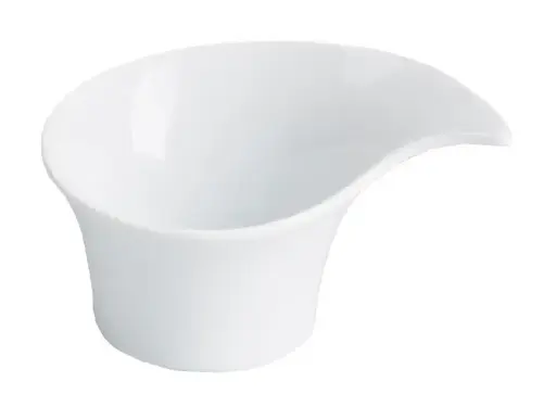 [B4150V] Bol degustación Pico porcelana blanco 9,5x4 cm