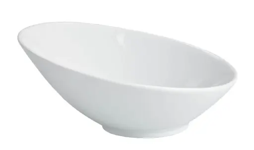 [B4148R] Bol Degustacion Trattoria Porcelana Blanco 9,5X4,5 Cm.