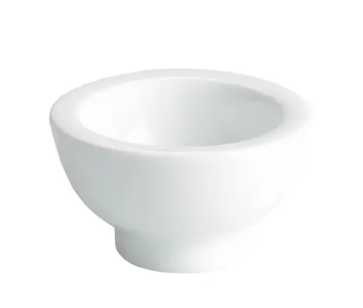 [B1158V] Bol degustación con pie de porcelana 6x3,5 cm / 2 cl