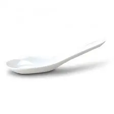 [B2083V] Cuchara Degustacion Porcelana Blanca 14X5 Cm.