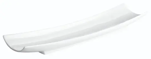 [B1488] Fuente rectangular Dong porcelana 36,5x9,5x3,5 cm