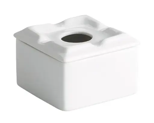 [B1286V] Cenicero agua Ming porcelana 9x9x6 cm
