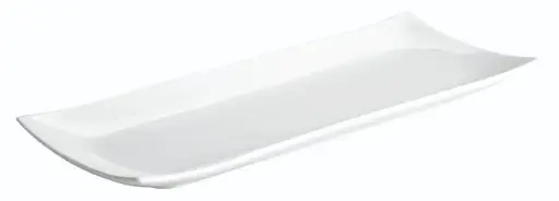 [B2504] Fuente rectangular Dong porcelana 27,5x14x2,5 cm