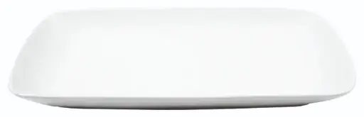 [B2700] Fuente rectangular Kenia porcelana 14x10x1,5 cm