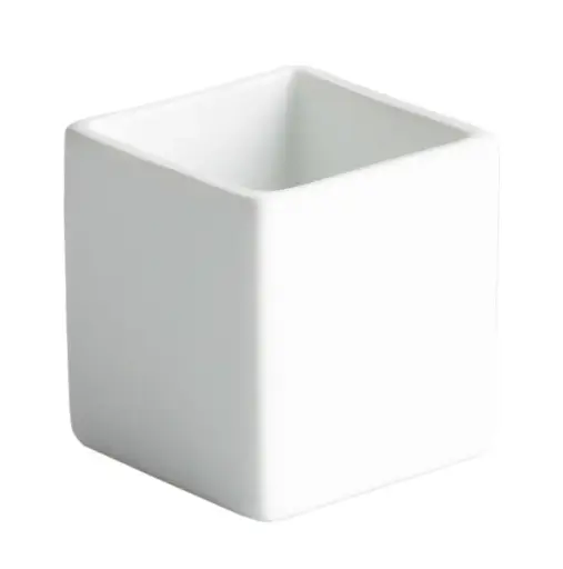 [B1186V] Bol Degustacion Ming Porcelana Blanco 5X5X5,5 Cm.