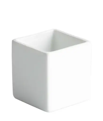 [B1350V] Bol degustación Ming porcelana blanco 4x4x3 cm