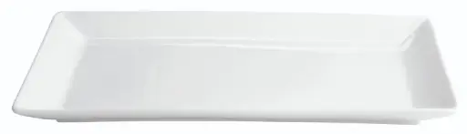 [B1278] Fuente rectangular Ming porcelana 39x25x3 cm