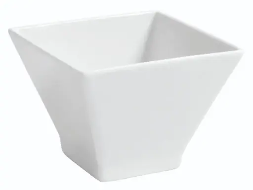 [B4280R] Bol degustación cónico porcelana 8x8x6 cm / 13 cl