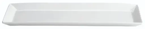 [B2539] Fuente rectangular Ming porcelana 30x12x2 cm