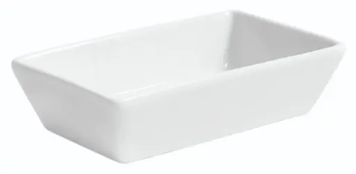 [B1893] Bol rectangular Ming porcelana 12,5x8x3,5 cm