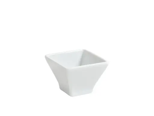 [B4282R] Bol degustación cónico porcelana 5,5x5,5x4,5 cm / 5 cl