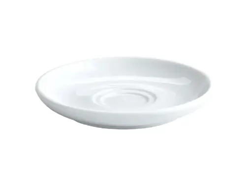 [B4164R] Plato moka Roma doble corona 13,7x2,5 cm
