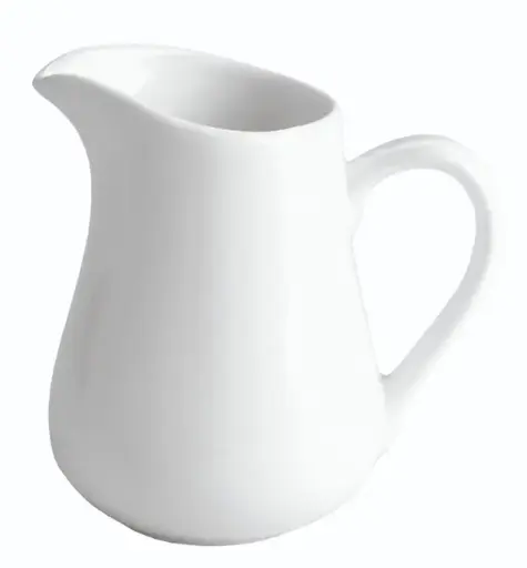 [B868] Lechera porcelana 10,5x10 cm / 22 cl