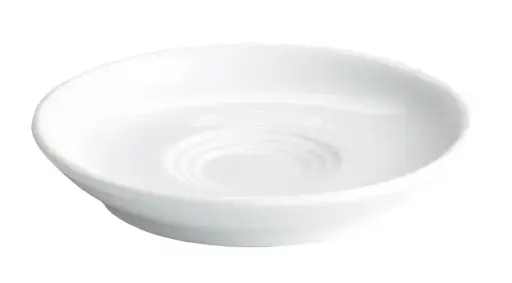 [B4105R] Plato moka / desayuno triple corona Iris 14 cm
