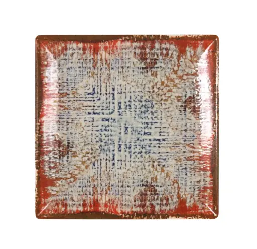 [B758301C] Zz26 Plato Llano Ming Iii Charro 23,5X23,5 Cm.