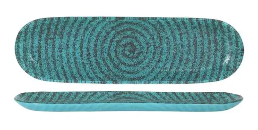 [P605122E] Fuente oval Escargot 32,5x9,5x2 cm