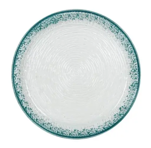 [P605106] Plato Guajiro Turquesa 29X2,5 Cm.        