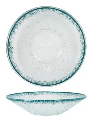 [P605110] Ensaladera Guajiro turquesa 25x5,5 cm