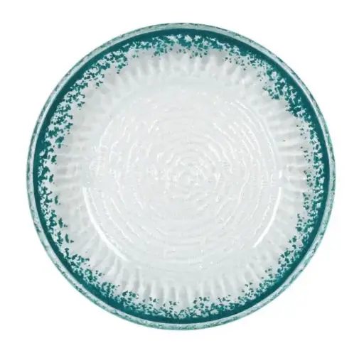 [P605109] Plato Guajiro turquesa 14x2,5 cm