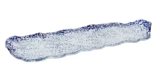 [P605017B] Fuente Etnic cobalto 40x16 cm