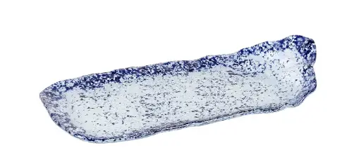 [P605018B] Fuente Etnic Cobalto 32X16 Cm.