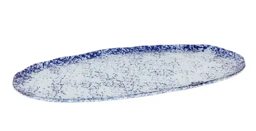 [P605020B] Zz26 Fuente Oval Cobalto 40X20X1,5 Cm.