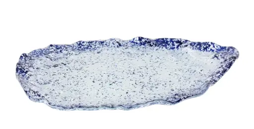 [P605019B] Fuente Etnic Cobalto 32X25 Cm.