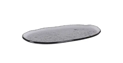 [P605022A] Zz26 Fuente Oval Murano 24X12X1 Cm.