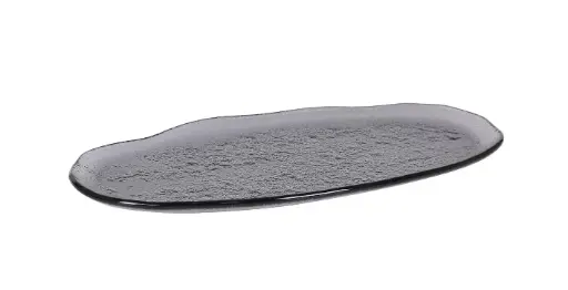 [P605021A] Fuente oval Murano 32x16x1,5 cm