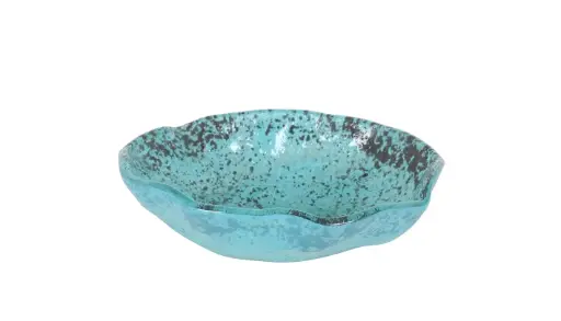 [P605037C] Zz26 Bol Turquesa 14X4 Cm.
