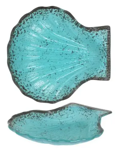 [P605097C] Fuente vieira turquesa 18x17x2 cm