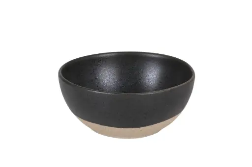 [P965012] Bol oval Sucro negro 11,5x10x5 cm