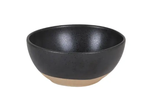 [P965011] Ensaladera oval Sucro negro 17x15x8 cm