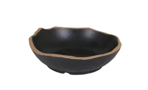 [P965006] Plato hondo Sucro negro 18x5,5 cm