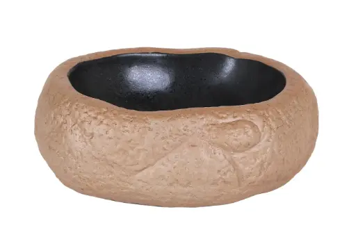 [P965002] Plato Hondo Oval Sucro 22X19X9 Cm.