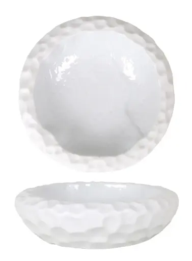 [P997007A] Plato Teide blanco 23x7 cm