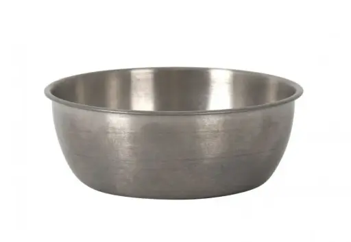 [P266031] Bol Vintage de acero inoxidable 13,5x5 cm