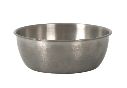 [P266030] Bol Vintage de acero inoxidable 14,5x5 cm