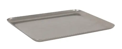 [P266028] Fuente rengaular Vintage de acero inoxidable 20,5x15 cm