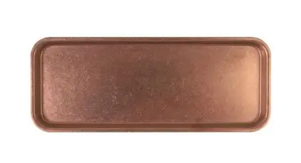 [P1501005B] Fuente Rectangular Vintage Cobre 30X12X1.2 Cm.